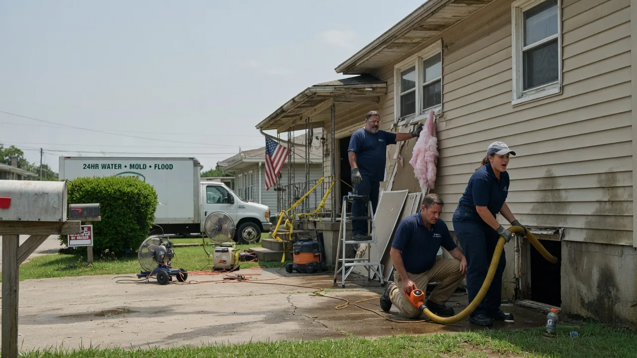 Water Damage Repair in Fowlerton, IN near me